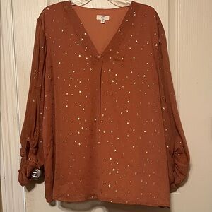 Entro Rust Starry Blouse